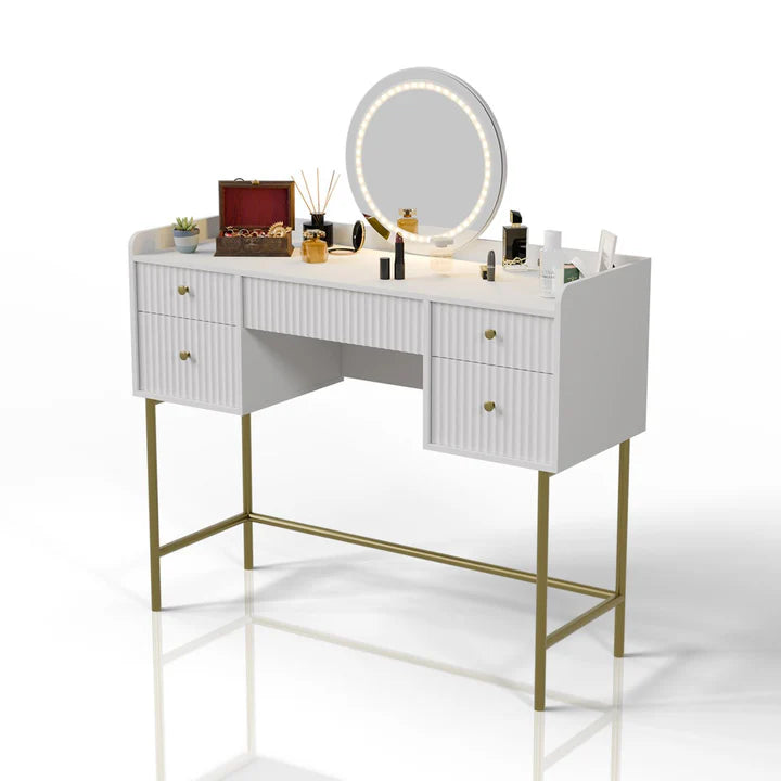 Schminktisch mit Spiegel Samira Touch-LED