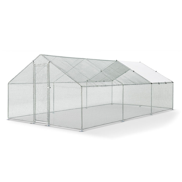 Enclos libre parcours HLS25T 3x6x2 m pour poules