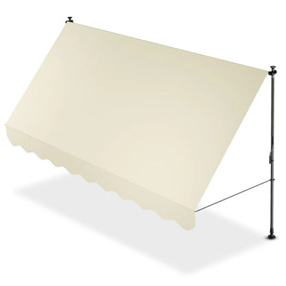 Klemmmarkise Kapstadt 350x120 cm Beige - Palo24