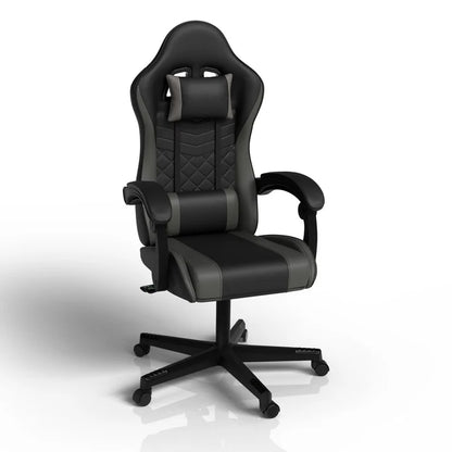 Bürostuhl Gamingstuhl HyperSeat schwarz/dunkelgrau