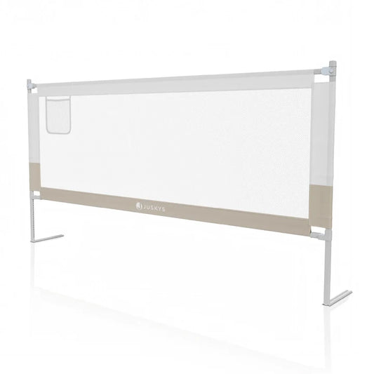 Baby Bettgitter Jaron Rausfallschutz 200 cm Beige