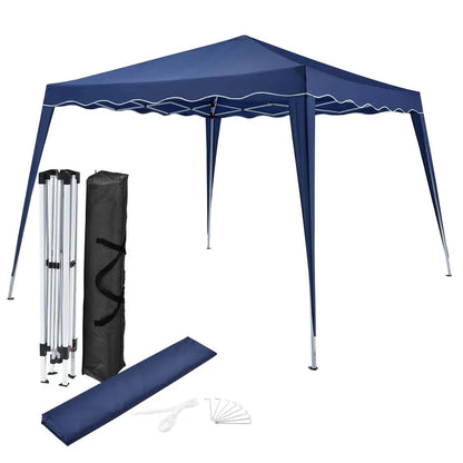 Faltpavillon Vivara 3x3 m in Blau mit Tragetasche