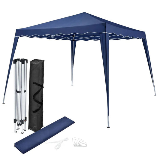 Faltpavillon Vivara 3x3 m in Blau mit Tragetasche