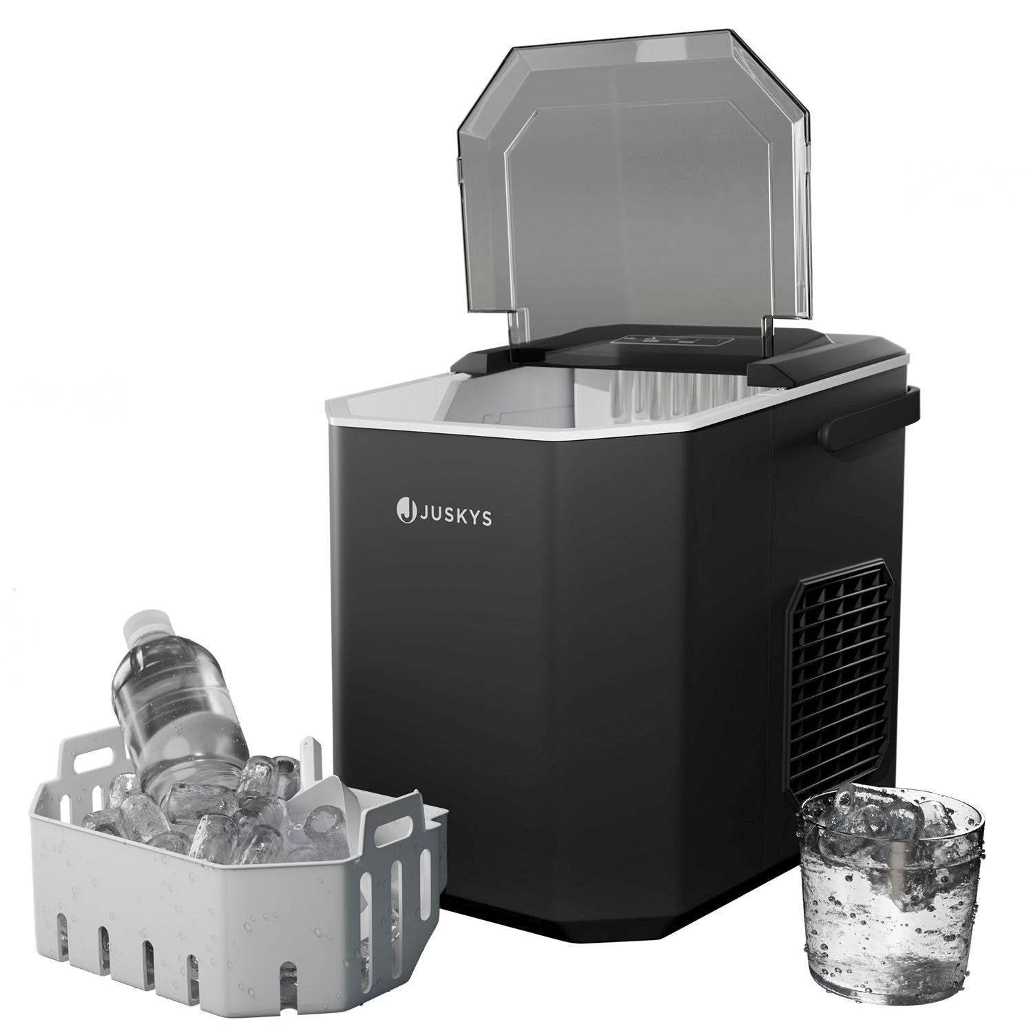 Eiswürfelmaschine IceOracle in Schwarz - Palo24