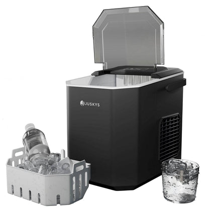 Eiswürfelmaschine IceOracle in Schwarz - Palo24