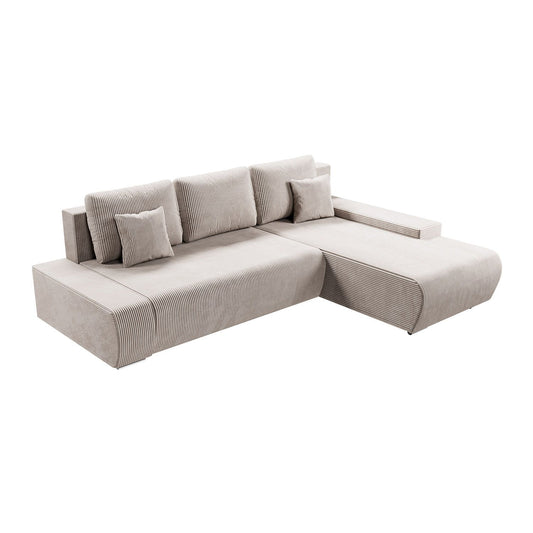 Divano Iseo Destro con funzione letto - Beige