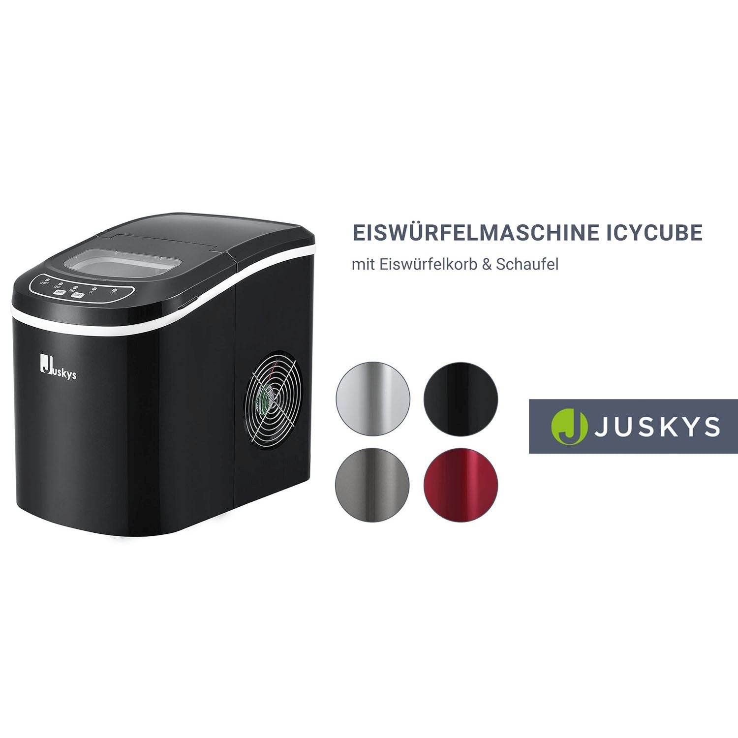 Eiswürfelmaschine IcyCube schwarz - Palo24