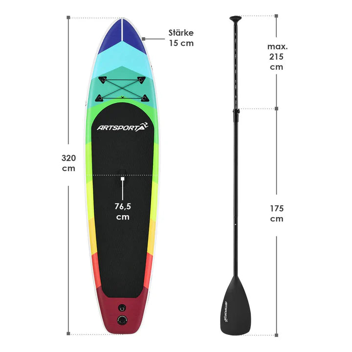 Tavola da Stand Up Paddling Retro Love