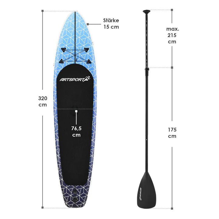 Tavola da Stand Up Paddling Deep Ocean