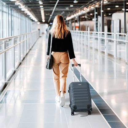 Hartschalen Kofferset Rom 3 tlg Anthrazit