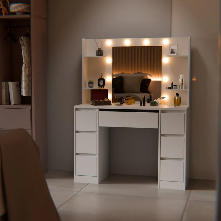 Schminktisch mit Spiegel Malia