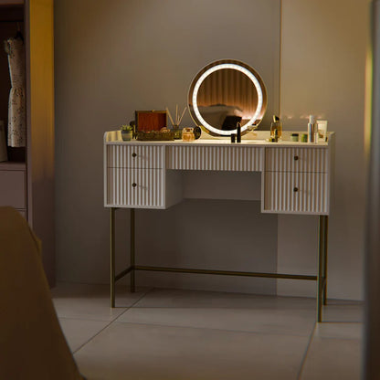 Schminktisch mit Spiegel Samira Touch-LED