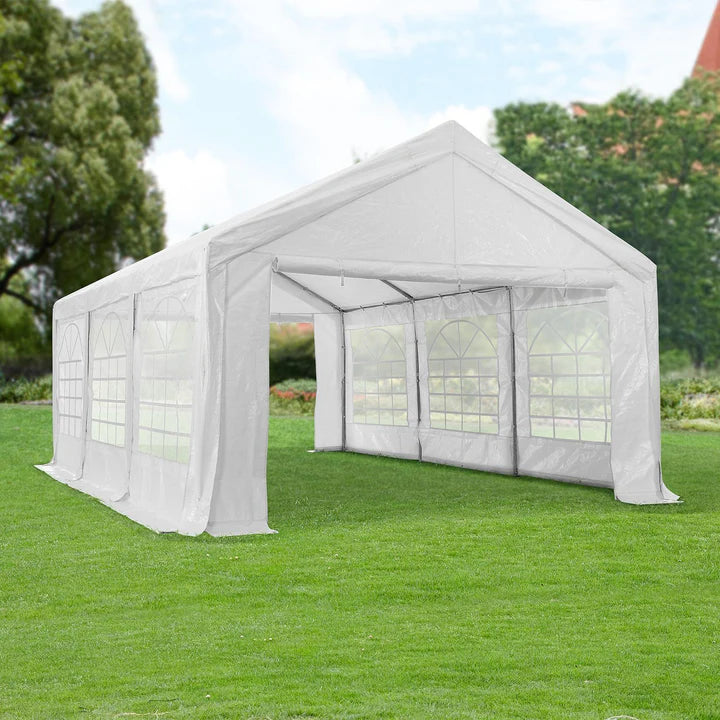 Partyzelt Gala 3x6 m in Weiss