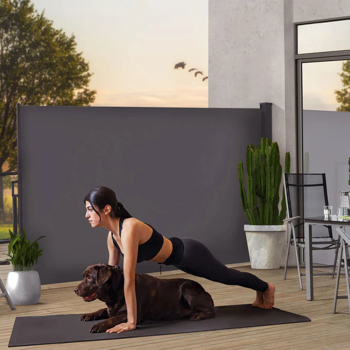 Tenda laterale Dubai 500 x 180 cm antracite