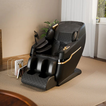 Massagesessel Naxos Bluetooth & Heizung Schwarz