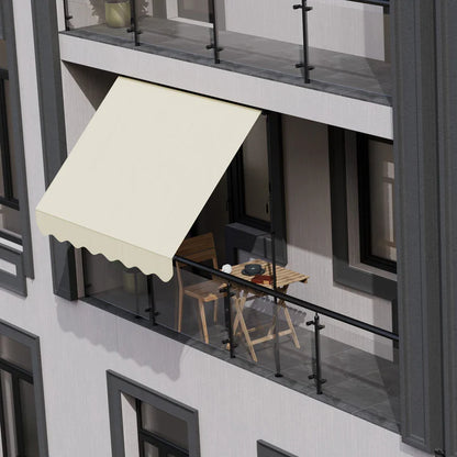 Klemmmarkise Kapstadt 350x120 cm Beige - Palo24