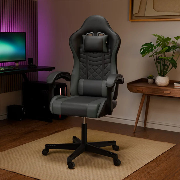 Bürostuhl Gamingstuhl HyperSeat schwarz/dunkelgrau