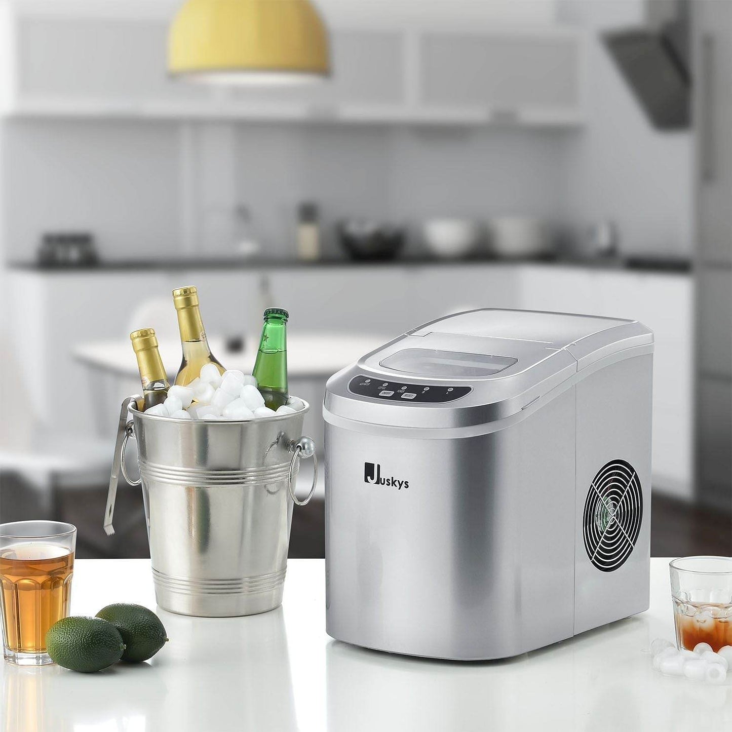 Eiswürfelmaschine IcyCube silber - Palo24