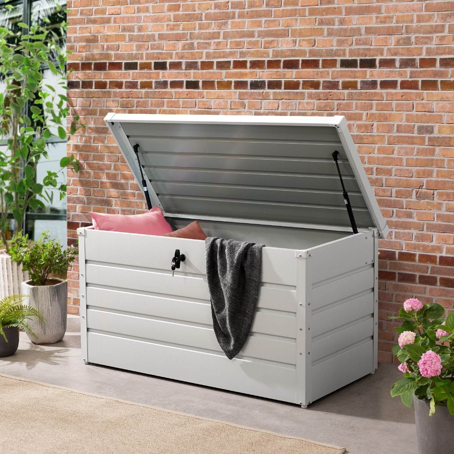 Metall Aufbewahrungsbox Limani 380 L - Palo24