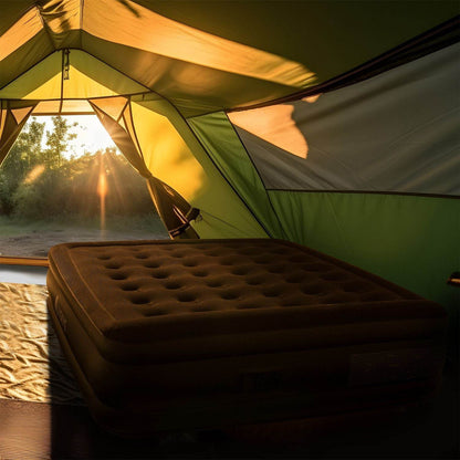 Luftbett Sapri L mit integrierter Pumpe - Schwarz - Palo24