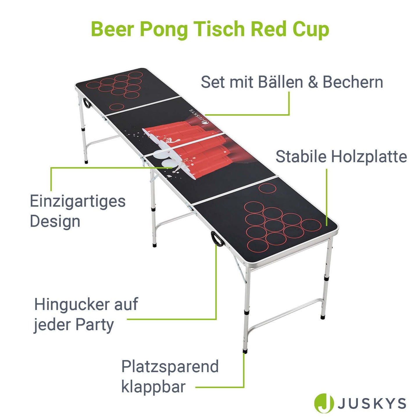 Beer Pong Tisch Red Cup