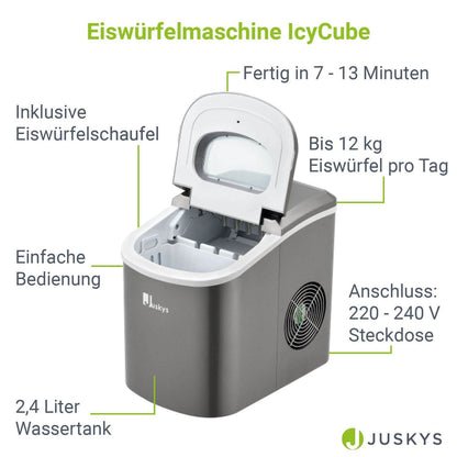 Eiswürfelmaschine IcyCube grau - Palo24