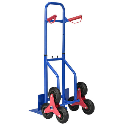 Treppensackkarre 100kg Treppenkarre mit klappbarer Ladeschaufel