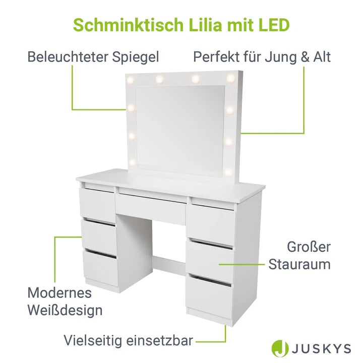 Schminktisch mit Spiegel Talea