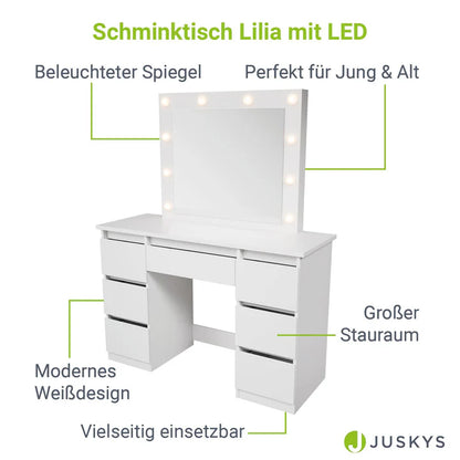 Schminktisch mit Spiegel Talea