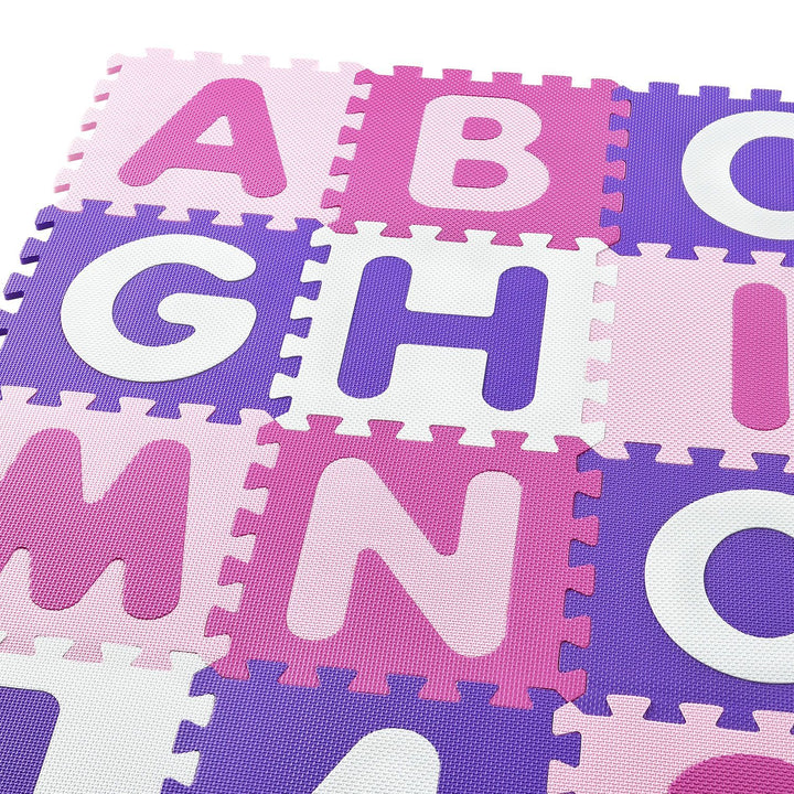 Tappetino puzzle per bambini Juna 36 pezzi dalla A alla Z e da 0 a 9