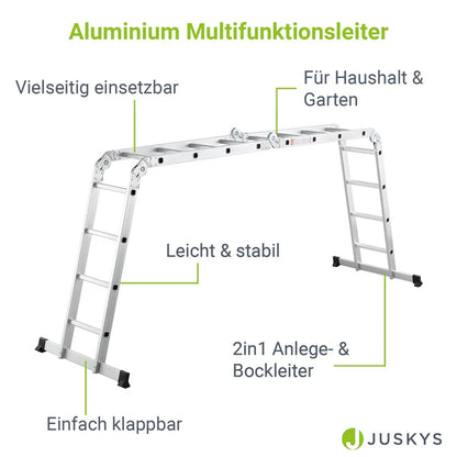 Aluminium Multifunktionsleiter 4,7m