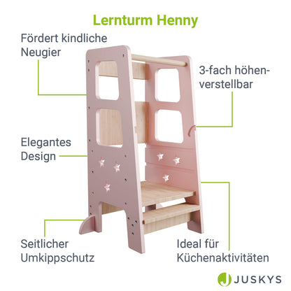 Lernturm Henny - Rosa