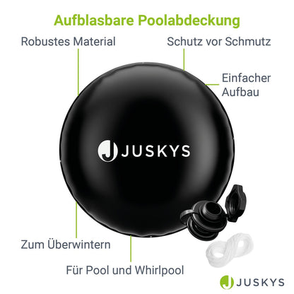 Aufblasbare Poolabdeckung Rund 4 m