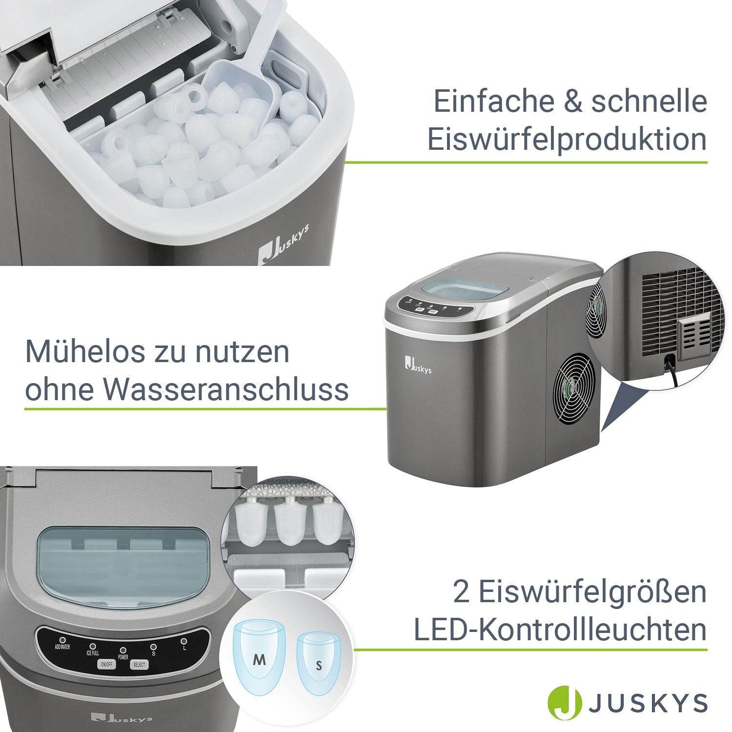 Eiswürfelmaschine IcyCube grau - Palo24