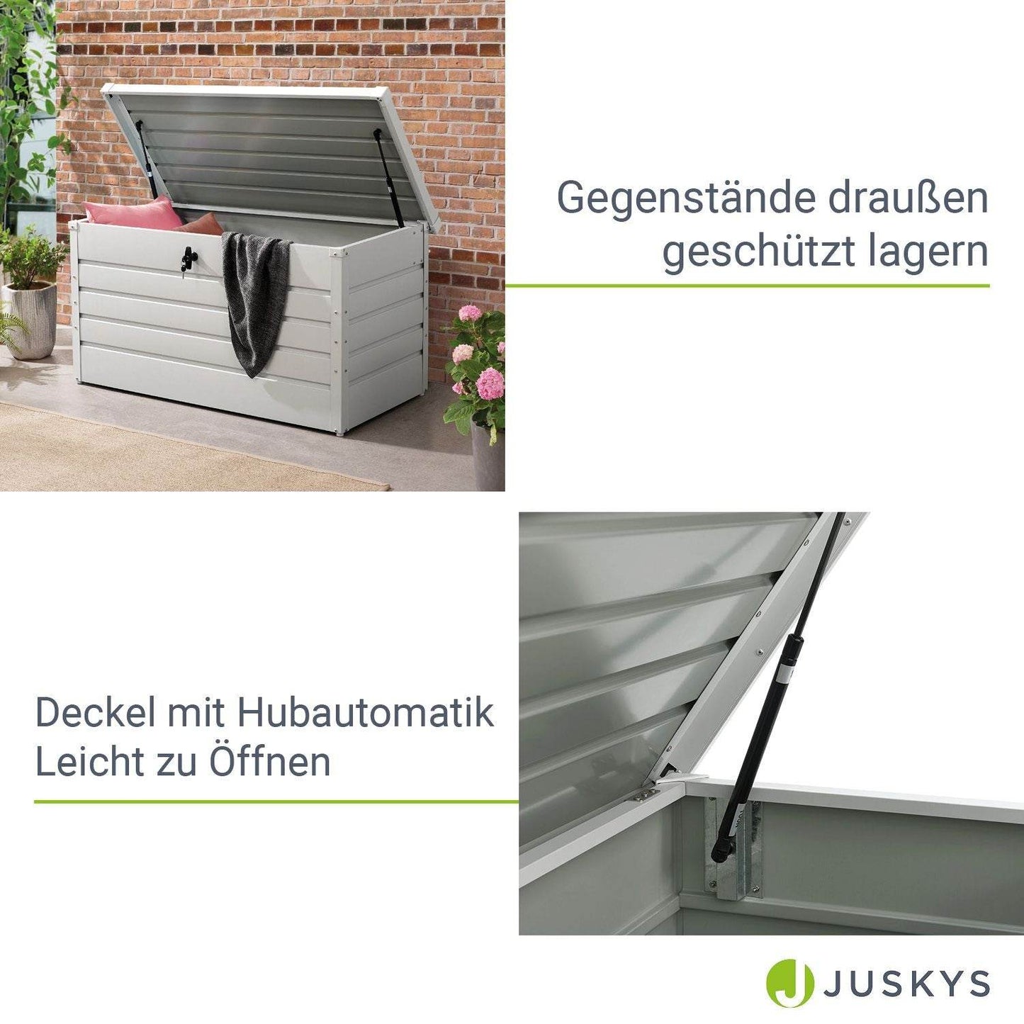 Metall Aufbewahrungsbox Limani 380 L - Palo24