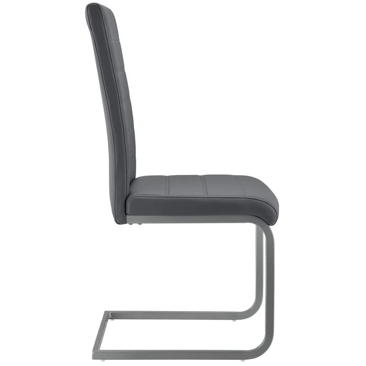 Freischwinger Esszimmerstühle Vegas 4er Set