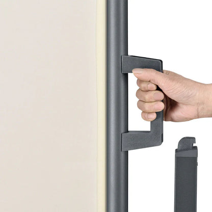 Tenda da sole laterale Dubai 300 x 160 cm beige tenda da sole in poliestere con rivestimento in PU