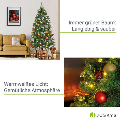 Künstlicher LED Weihnachtsbaum 210cm