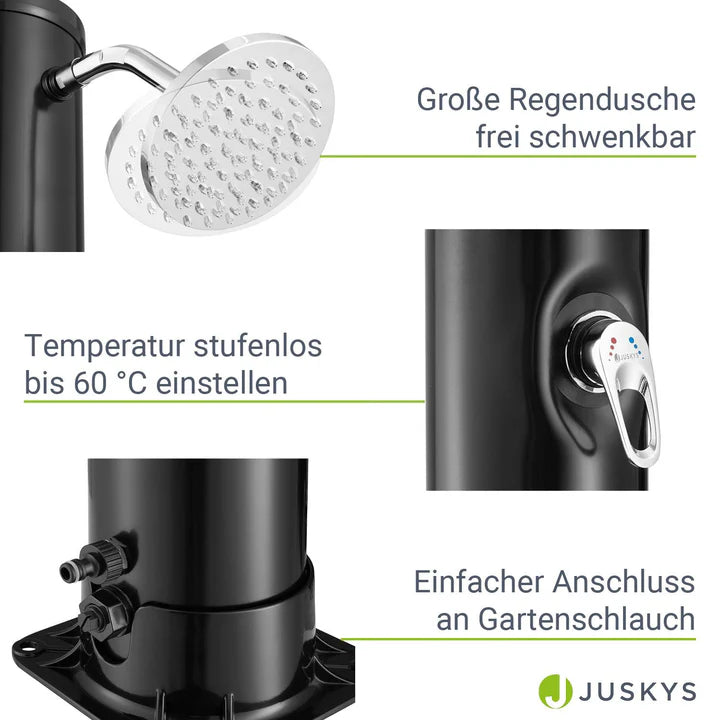 Douche de jardin douche solaire Victoria réservoir 20 litres