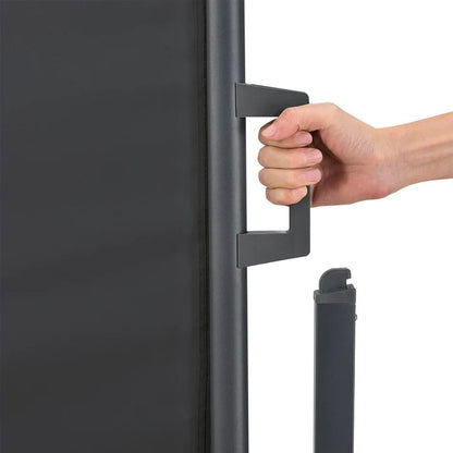 Seitenmarkise Dubai 500 x 160 cm anthrazit