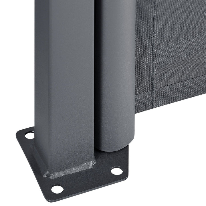 Tenda laterale Dubai 300 x 180 cm grigio scuro