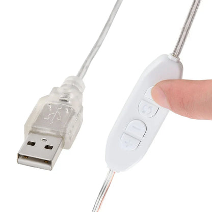 Guirlande lumineuse pour coiffeuse avec 10 lampes LED et USB