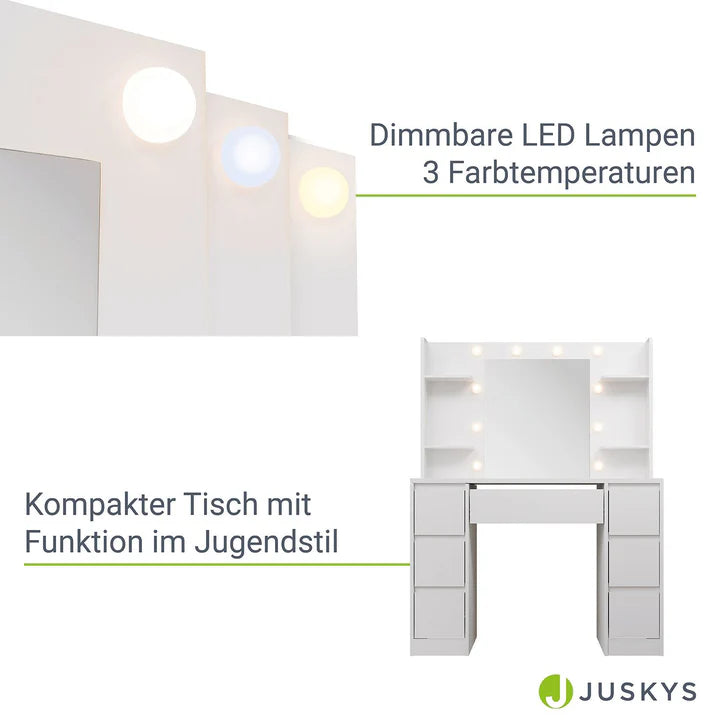 Schminktisch mit Spiegel Malia