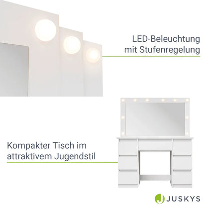 Schminktisch mit Spiegel Lilia