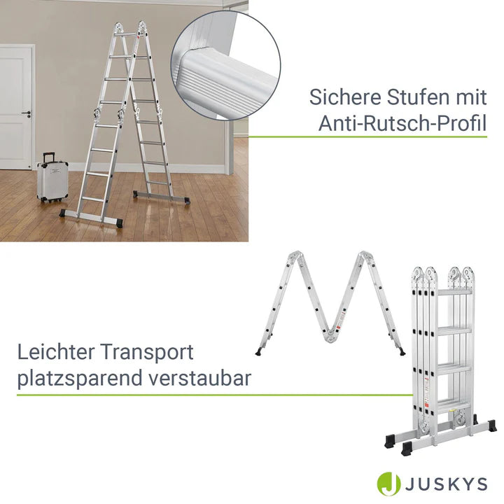 Aluminium Multifunktionsleiter 4,7m