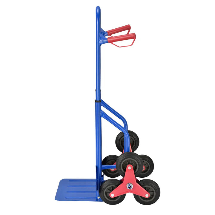 Treppensackkarre 100kg Treppenkarre mit klappbarer Ladeschaufel