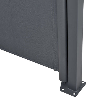 Seitenmarkise Dubai 500 x 160 cm anthrazit