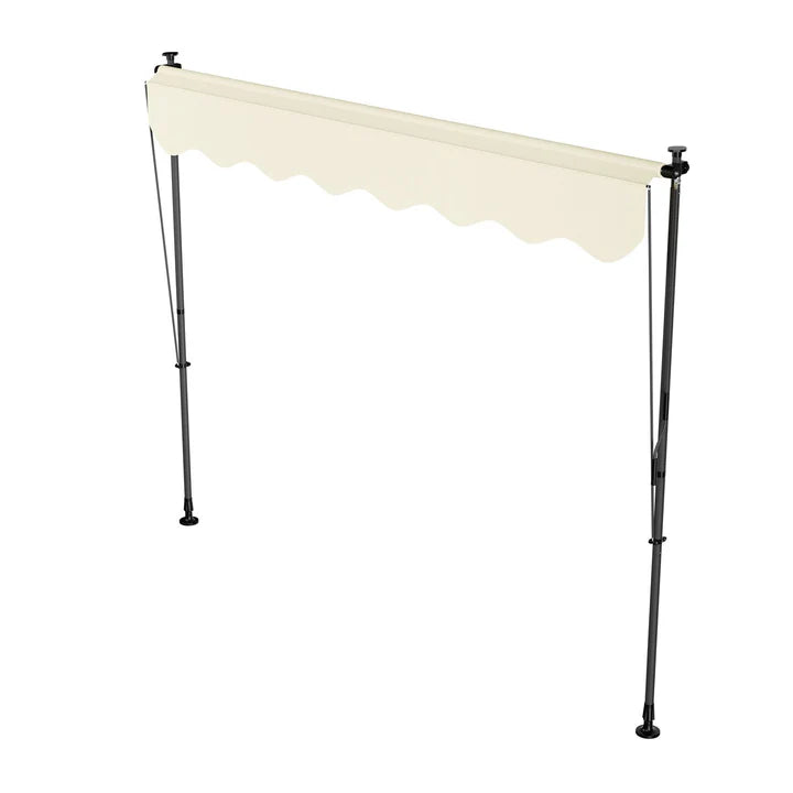 Klemmmarkise Kapstadt 250x120 cm Beige - Palo24