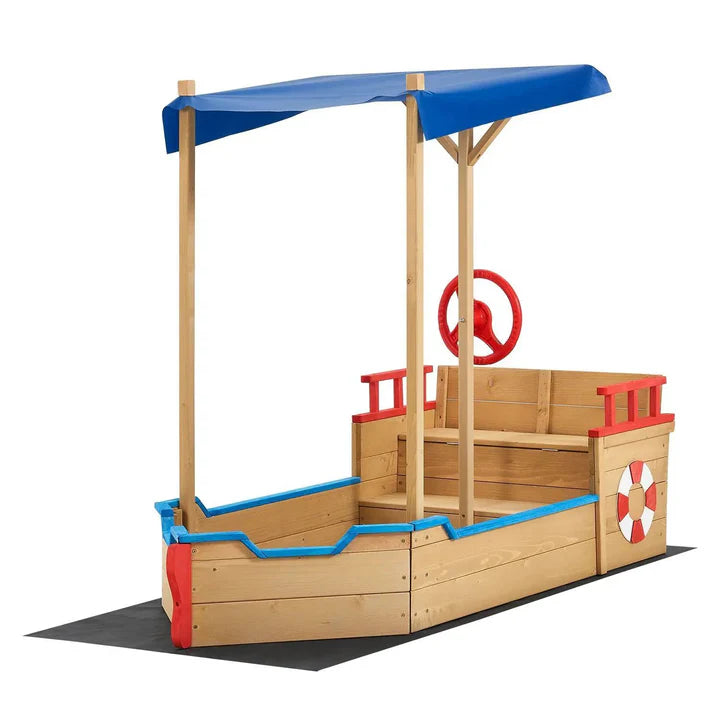 Sandkasten Käpt’n Pit aus Holz