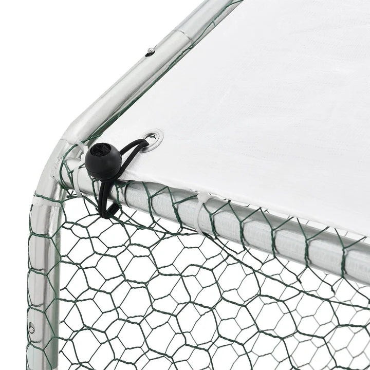 Freilaufgehege HLS25T 2x2x2 m für Hühner